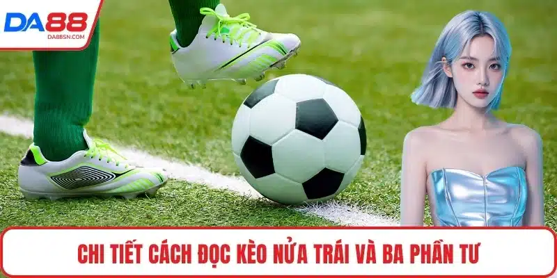 Chi tiết cách đọc kèo nửa trái và ba phần tư