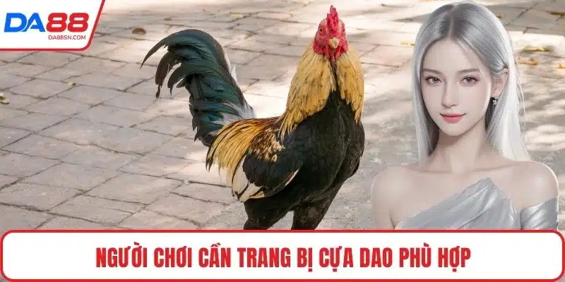 Người chơi cần trang bị cựa dao phù hợp